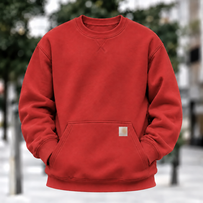 🔥LAST DAY CLERANCE🔥Men's Fleece Crewneck Sweatshirt - 6 PCS