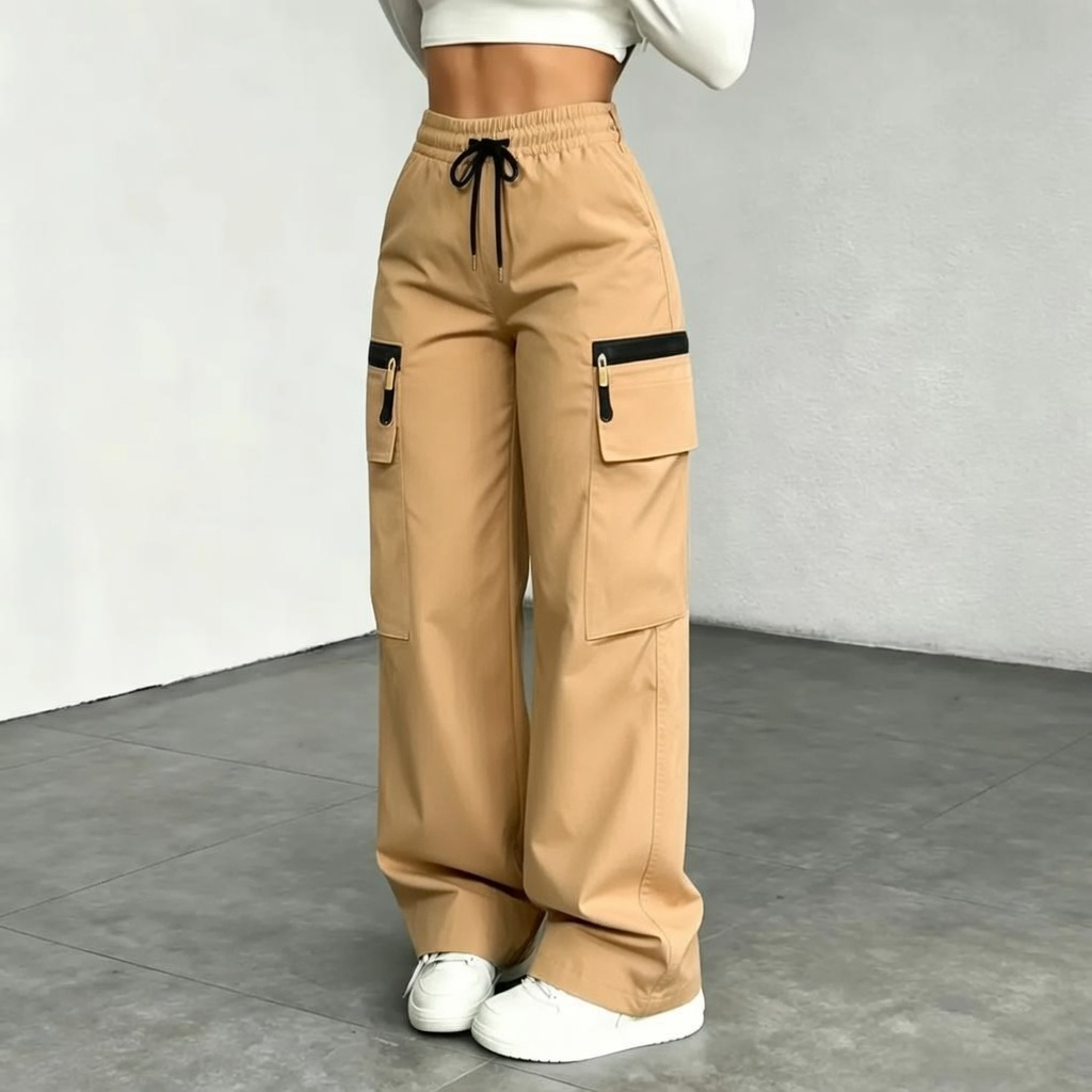 ⚡ FINAL SALE 🔥  Women’s Lightweight Loose-Fit Cargo Pants with Multiple Pockets – Limited-Time Clearance Deal