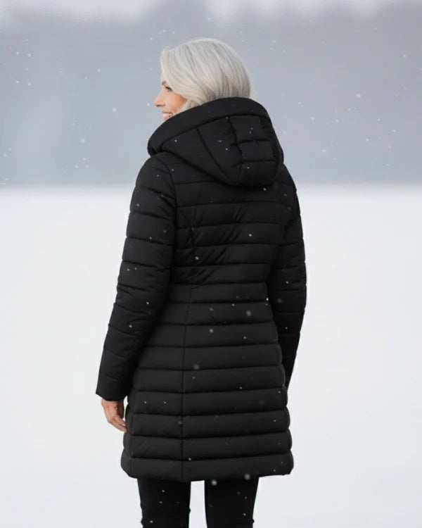 [BLACK FRIDAY SALE]Quilted coat with fleece lining