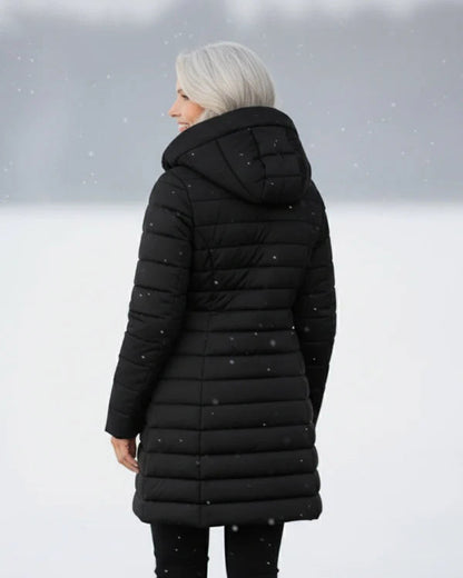 [BLACK FRIDAY SALE]Quilted coat with fleece lining