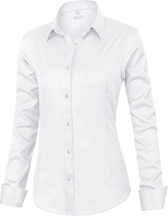[LAST DAY SALE]💚Womens Classic-Fit Dress Shirts