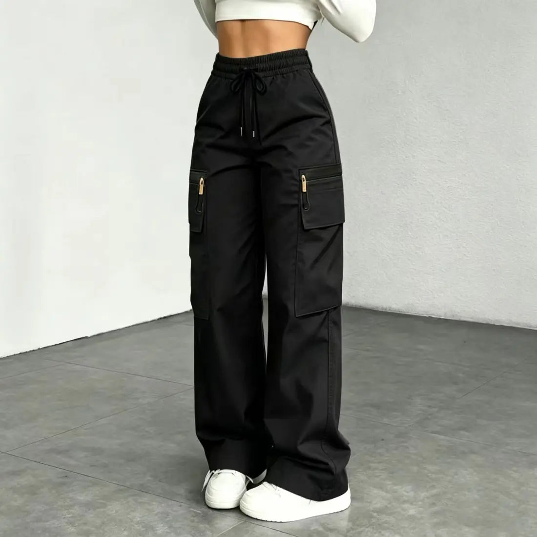 ⚡ FINAL SALE 🔥  Women’s Lightweight Loose-Fit Cargo Pants with Multiple Pockets – Limited-Time Clearance Deal