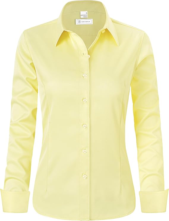 [LAST DAY SALE]💚Womens Classic-Fit Dress Shirts