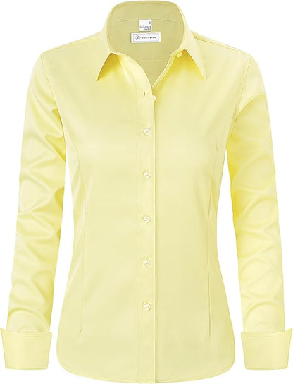 [LAST DAY SALE]💚Womens Classic-Fit Dress Shirts