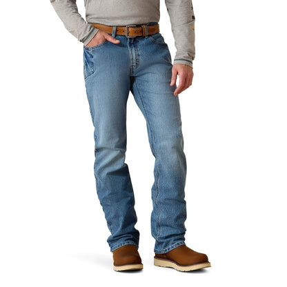🔥 BESTSELLER | 6PCS | Men’s Relaxed Stretch Boot Cut Work Jeans