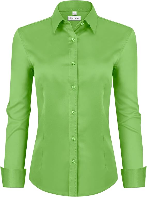 [LAST DAY SALE]💚Womens Classic-Fit Dress Shirts