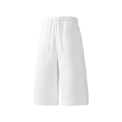 Casual Wide Leg Sweat Shorts – Soft Drawstring Lounge Shorts for Everyday Comfort