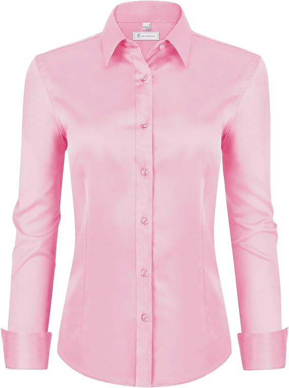 [LAST DAY SALE]💚Womens Classic-Fit Dress Shirts