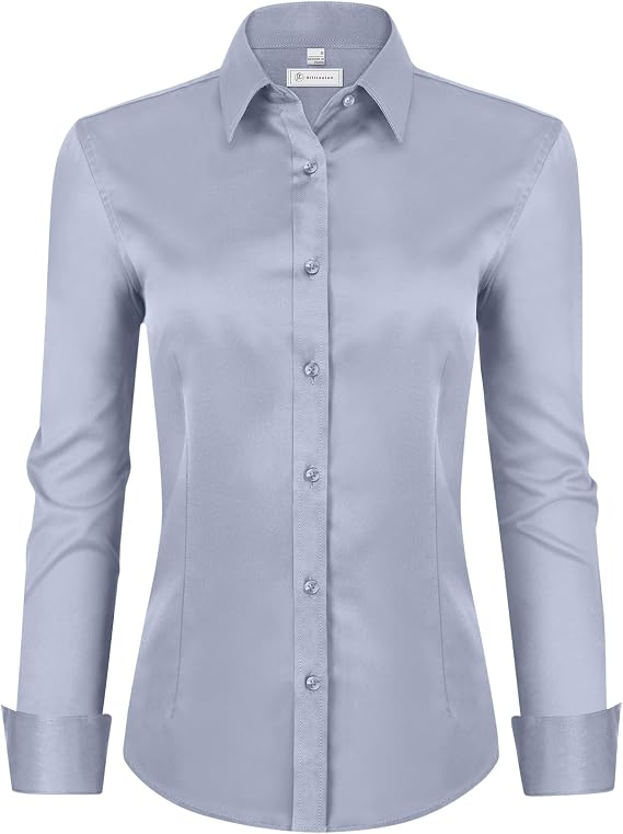 [LAST DAY SALE]💚Womens Classic-Fit Dress Shirts