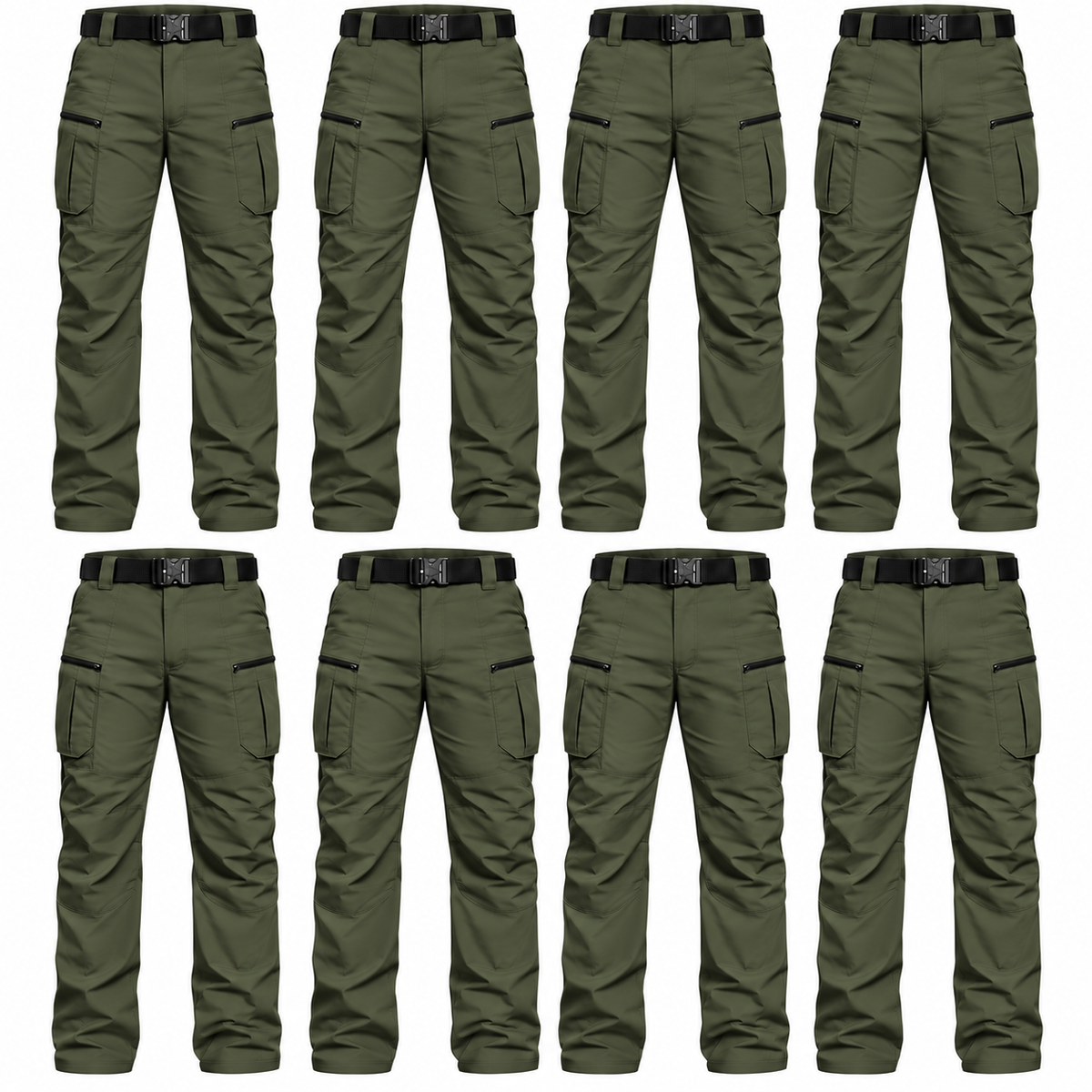 Men's Ripstop Water-Resistant Tactical Cargo Pants