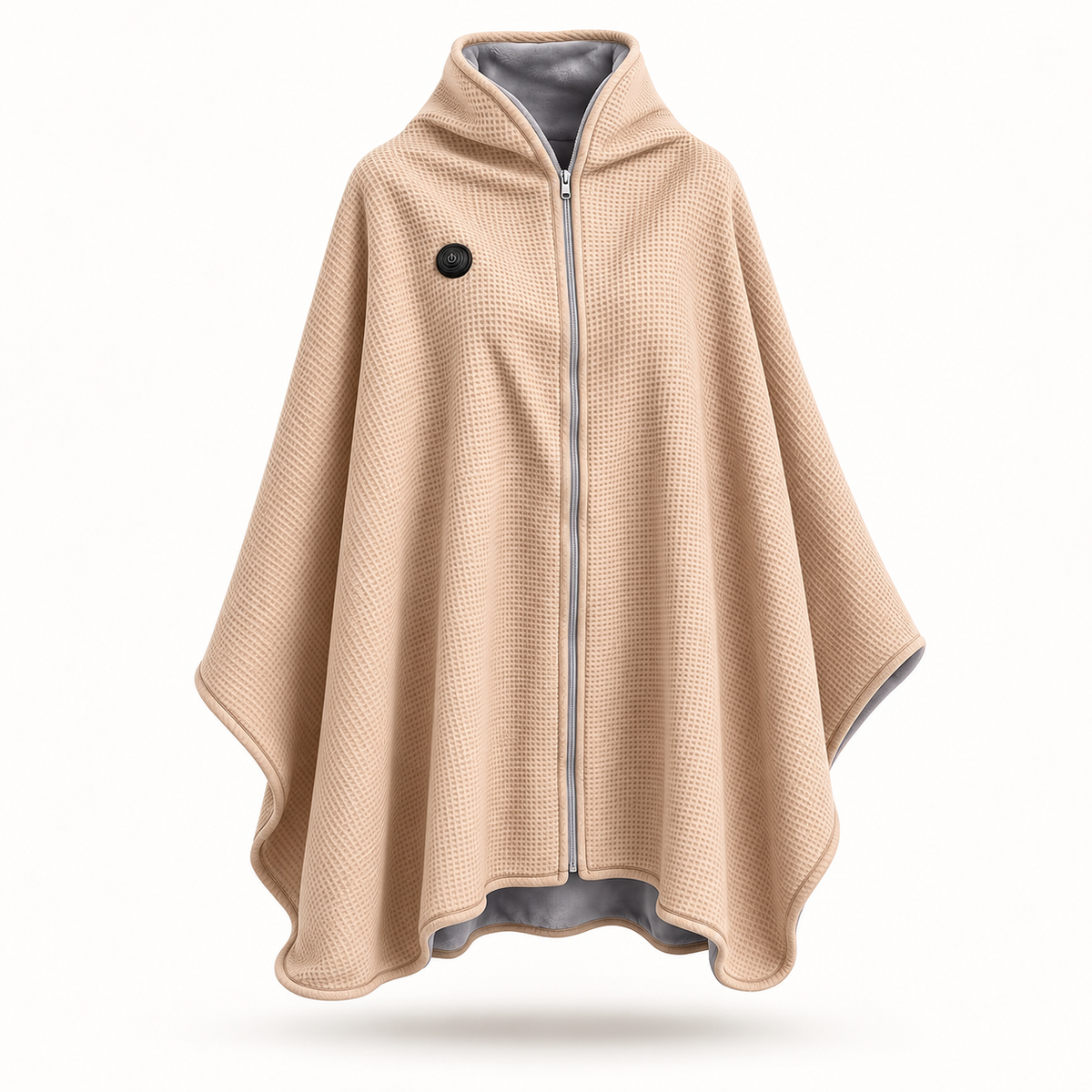 Wearable Heated Blanket Wrap for Women – Ultra-Soft Fleece Winter Cover