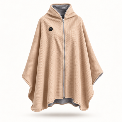 Wearable Heated Blanket Wrap for Women – Ultra-Soft Fleece Winter Cover