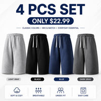 4 PCS ESSENTIAL PACK | ONLY $22.99 | Includes: Light Gray